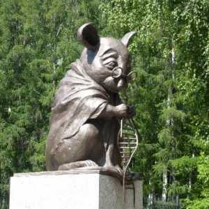 Паметникът на лабораторната мишка е един от най-оригиналните орнаменти на Новосибирск