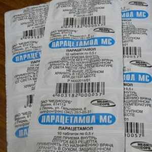 "Paracetamol MS": инструкции за употреба, аналози, рецензии