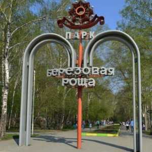Парк `Birch Grove `(Новосибирск): история, преглед, ревюта