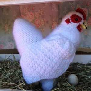 Великденско пиле (плетене на една кука): схеми. Плетиво великденски плетене на една кука