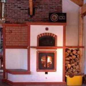 Отопление в пещта. Проекти на къщи с отопление на печки. Отопление на печката в дървена къща