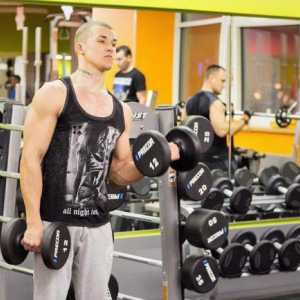Перм: фитнес зала за изграждане на мускулна маса