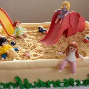 `Sandbox` - торта за възрастни и деца: идеи за дизайн