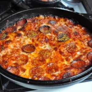 Пица в тиган: проста рецепта за закуска