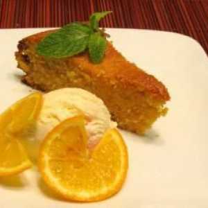 Торта с портокали: проста рецепта с снимка