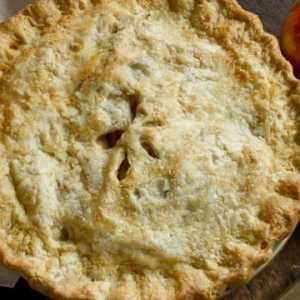 Торта с ябълки на заквасена сметана: рецепта