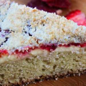 Торта с малини и извара: рецепти