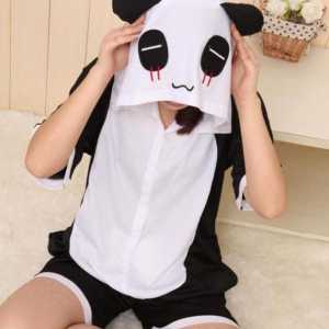 Пижама "панда" - страхотно за прохладни нощи