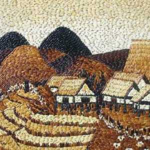 Плоски и обемисти изделия от зърнени храни на тема "Есен"