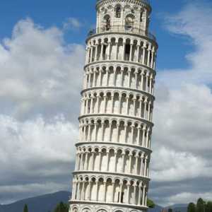 Защо наклонената кула в Пиза? Височината на Наклонената кула в Пиза