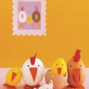 Занаяти за Великден: ​​яйце пиле