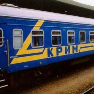 С влак до Крим. Влаковете от Украйна до Крим. Санкт Петербург - Крим: влак