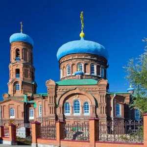 Покровски катедрала на Барнаул - храм на територията Алтай