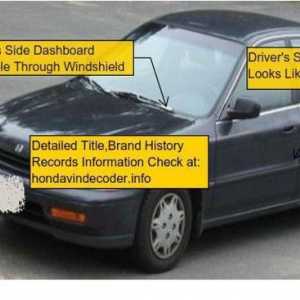 Полезна информация: декодиране на кода на автомобила