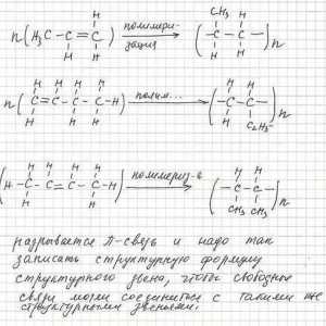 Полимеризация на пропилей: схема, уравнение, формула