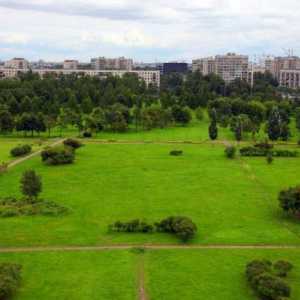 Парк Polustrovsky е най-зелената зона за отдих в квартал Krasnogvardeisky на Санкт Петербург