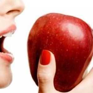 Ползите и калоричното съдържание на червените ябълки