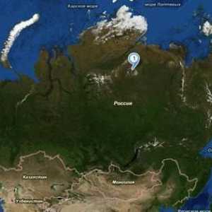 Попигай кратер в Сибир (снимка)