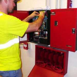Пожарна аларма: инсталация. Монтаж на системи за сигурност и пожароизвестяване