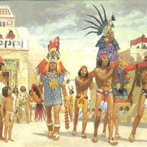 Владетел на ацтеките Монтесума II. Ацтеката империя