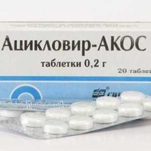 Лекарството "Acyclovir-AKOS" (таблетки). Инструкции за употреба за деца и възрастни,…