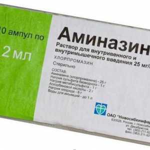 Лекарството "Aminazin": прегледи на лекарите, указания за употреба, състав и описание