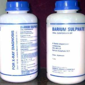 Лекарството "бариев сулфат" е ефективен агент за флуороскопия
