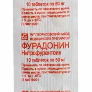 Лекарството "Фурадонин": индикации за употреба, нежелани реакции и дозировка