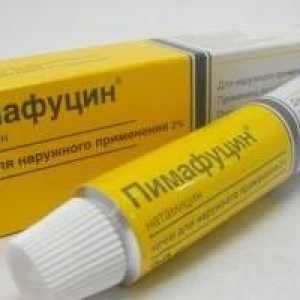 Лекарството "Pimafucin" (мехлем, таблетки, супозитории). абстрактен