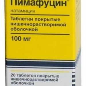 Лекарството "Pimafucin" (таблетки). инструкция