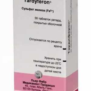 Наркотикът `Tardiferon`: ревюта, ръководство за потребителя