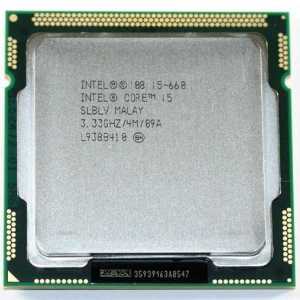 Процесор Intel Core i5 660: спецификации и отзиви