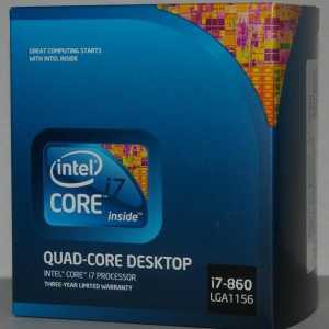 Процесор Intel Core i7 860: спецификации и отзиви