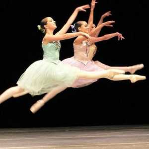 Скачането в балет е една от най-сложните фигури на танца