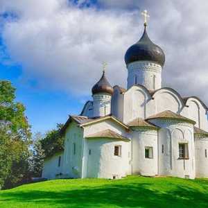 Псков, храмът на хълма. Църквата "Св. Василий Велики" на Горка