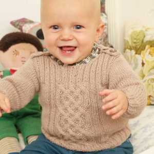Пуловер за момче - няколко препоръки за плетене