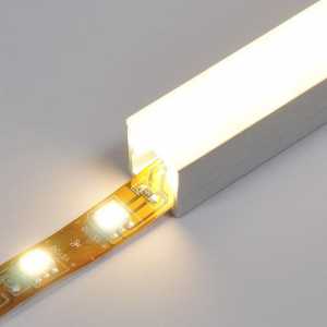 Дисперсни устройства за LED ленти - избор и фиксиране