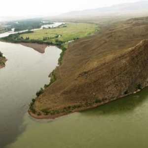 Река Йенесий: характеристики и описание. Падането и наклона на река Йенезий