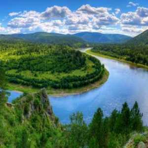 Територията на река Мана Красноярск. Починете на река Мана