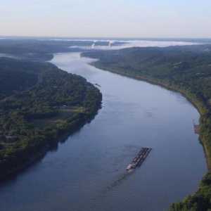 Река Охайо: описание, естеството на тока