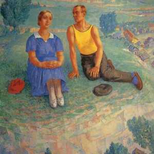 Романтичен реализъм на изложбата на съветската живопис