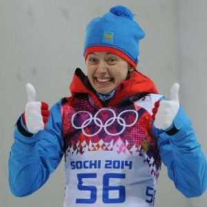 Руска биатлонка Олга Вилухина: биография, успех, снимка