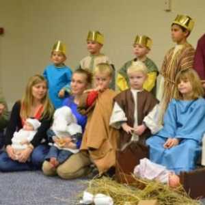 Коледните сцени са християнски. История и практика