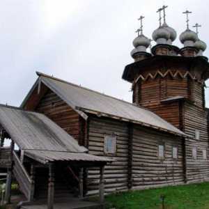 Руска дървена църква. Kizhi: паметници на дървена архитектура на Русия