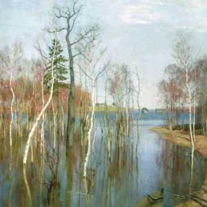Руски пролетен пейзаж: картини на известни художници