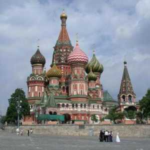 Шатровски храмове в Русия: примери