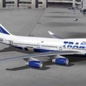 Схема на самолета "Boeing-747-400" "Transaero". Най-добрите места