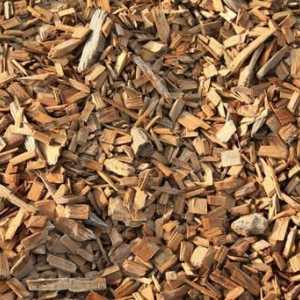 Дървесни стърготини: производство, приложение