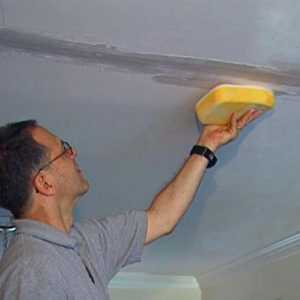 Таван на гипсокартон таван за боядисване от собствените си ръце