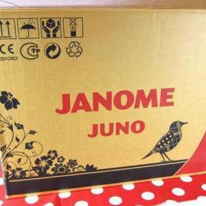 Машина за рязане Janome Juno 513: описание, ръководство на потребителя